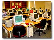 One of the two computer labs at MCHS